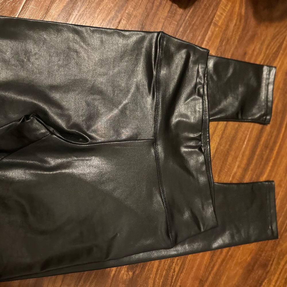 Wild Fable Shiny Black Leggings